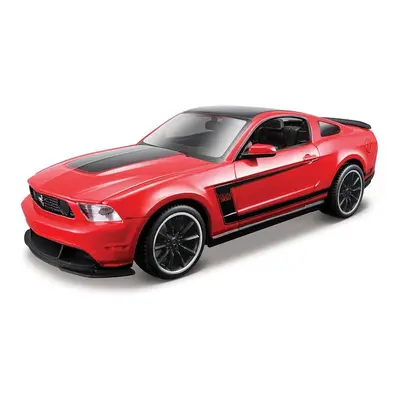 Maisto - Ford Mustang Boss 302, červená, assembly line, 1:24