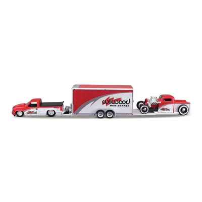 Maisto - Design Team Haulers, 1993 Chevrolet 454 SS Pick-up, Car Trailer, 1936 Chevy Pickup, 1:6