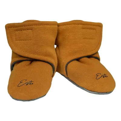 ESITO Capáčky barefoot Warmkeeper Antique gold - okrová