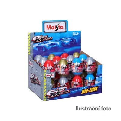 Maisto M. Egg - 3´´FM 12 licensed cars, assort