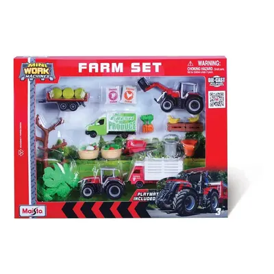 Maisto - MEGA Farmářský set, Massey Ferguson