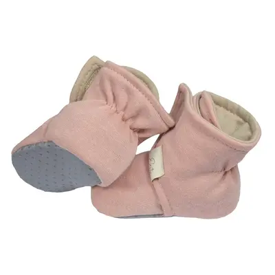 ESITO Capáčky barefoot Warmkeeper ZOE Cameo pin - růžová