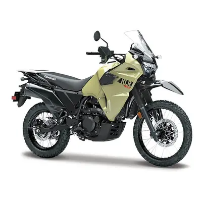 Maisto - Motocykl, Kawasaki KLR® 650, Khaki černá, 1:18