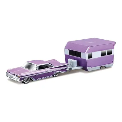 Maisto - Design Tow & Go, 1959 Chevrolet Impala Alameda Trailer, 1:64