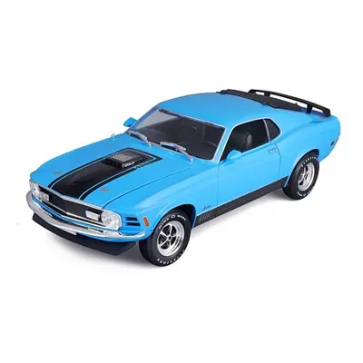 Maisto - 1970 Ford Mustang Mach 1, modrá, 1:18