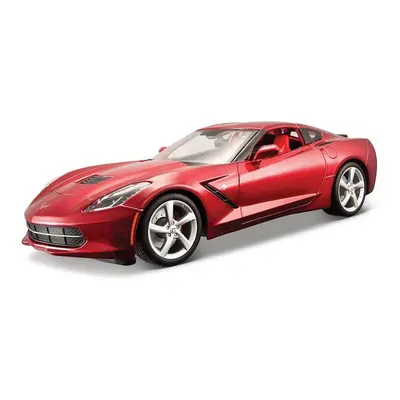 Maisto Maitso - 2014 Corvette Stingray, metal červená, 1:18