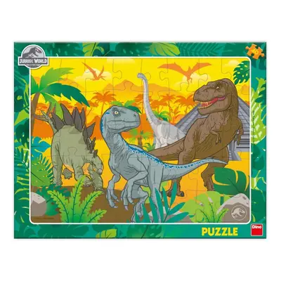 JURSKÝ SVĚT 40 deskové Puzzle