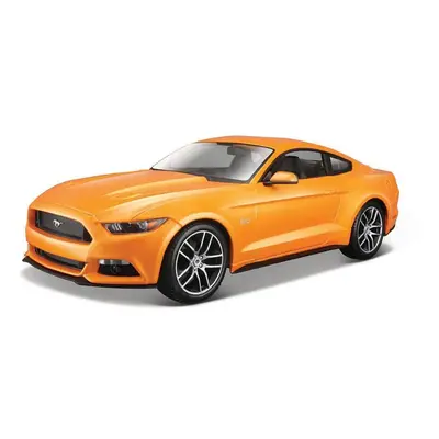 Maisto - 2015 Ford Mustang GT, metal oranžová, 1:18