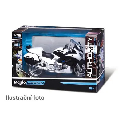 Maisto M. Design Authority Police Motorcycles, assort CZ, GE, IT, UK, window box, 1:18