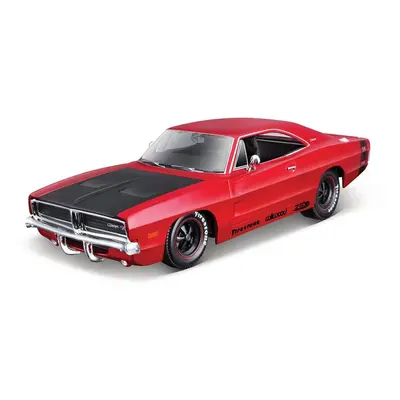 Maisto - 1969 Dodge Charger R/T, červená, Classic Muscle, 1:25