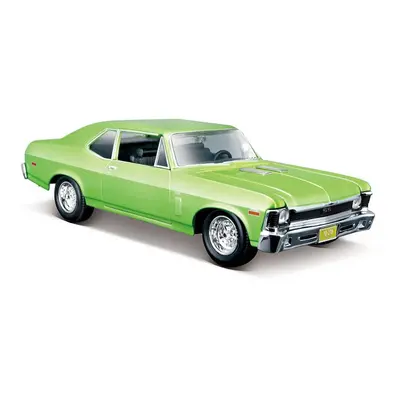 Maisto - 1970 Chevrolet Nova SS, metal světle zelená, 1:24