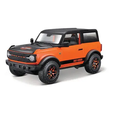 Maisto - Harley-Davidson Custom, 2021 Ford Bronco, 1:24