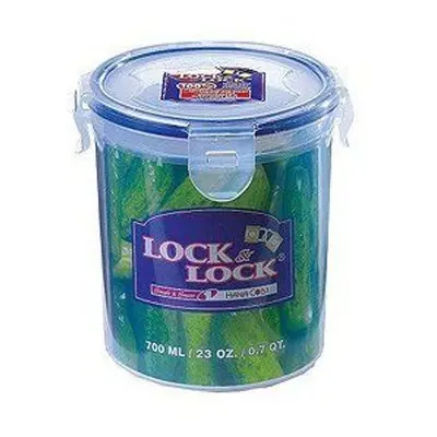 dóza 0,70l LOCK HPL932D kulatá, d9,1x11,1cm, plast