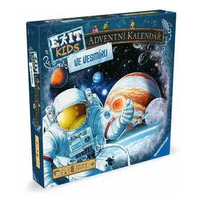 EXIT Kids Adventní kalendář: Ve vesmíru