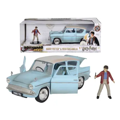 Harry Potter Auto Ford Anglia 1959 1:24 s figurkou Harryho Pottera