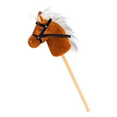 FAUNICA Hobby horse Scarlet, světle hnědá hlava na tyči