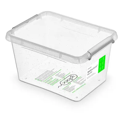 antibakter.box 2,0 l 19,5x15x11cm,transp.plast