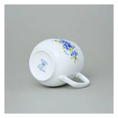 hrnek 300ml BAŇÁK-POMNĚNKY modré, čes.porcelán