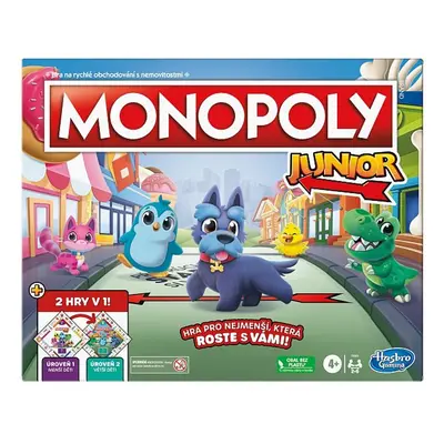 Hasbro gaming MONOPOLY Junior CZ verze