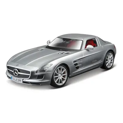 Maisto - Mercedes-Benz SLS AMG, stříbrná, 1:18