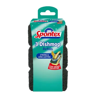 houba náhr. 3ks DISHMOP, kuch., SPONTEX