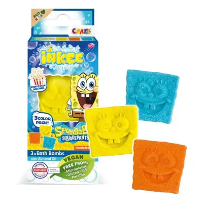 INKEE - Mini pack šumivá bomba - Sponge Bob