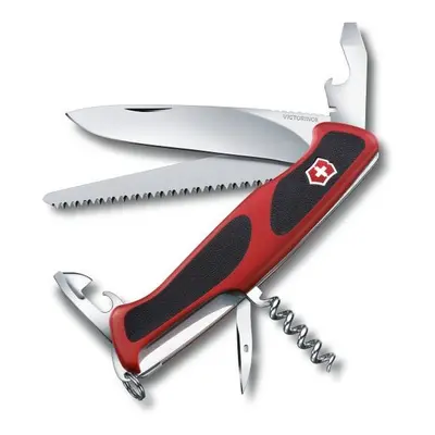 nůž 12-funkcí RANGERGRIP 55, červ./černý, 130mm, VICTORINOX