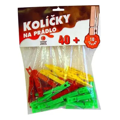 kolíčky 50ks H92, 7,2x1,6x0,9cm, plast