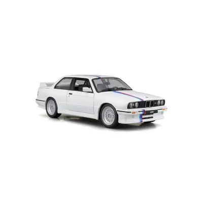 Bburago 1:24 Plus BMW 3 Series M3 1988 White