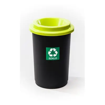 koš odp.50l ECO BIN zelený,tříd.odp.,plast