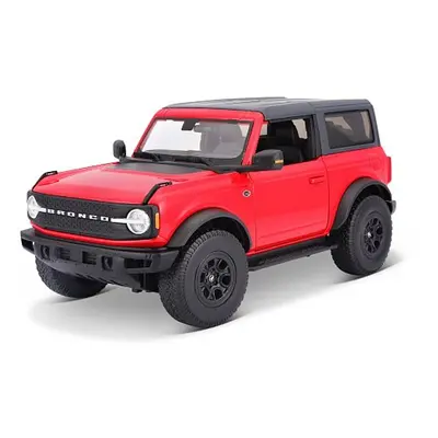 Maisto - 2021 Ford Bronco Wildtrak, červená, 1:18