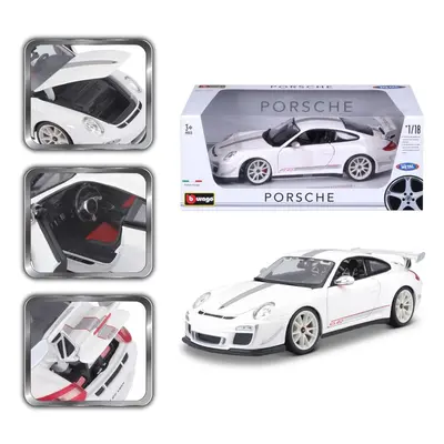 Bburago 1:18 Plus Porsche 911 GT3 RS White