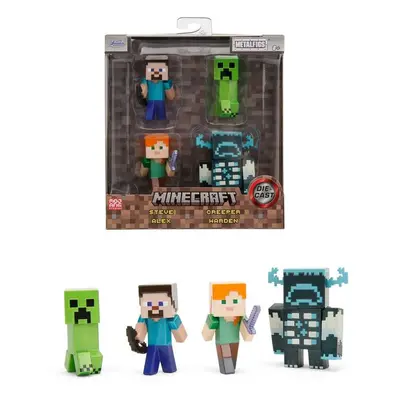 Minecraft figurky 2,5'' sada 4 ks