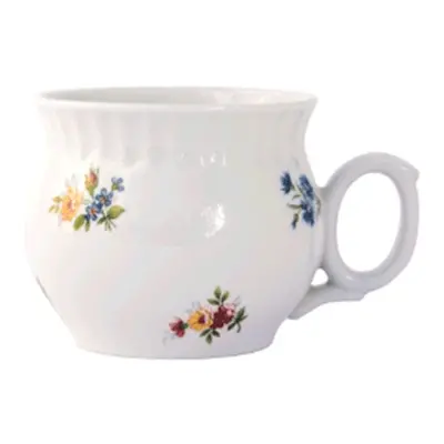 hrnek 290ml DARUME-RAK.HÁZENKA, čes.porcelán