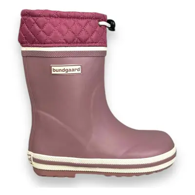 Bundgaard Dětské zateplené holínky Sailor High Warm Dark Rose