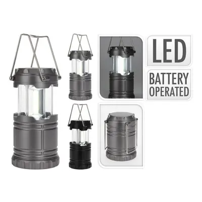 lucerna d6,5v9,5cm, camping., LED, závěsná, 2barvy