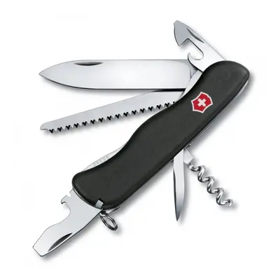 nůž 12-funkcí FORESTER černý, 111mm, VICTORINOX