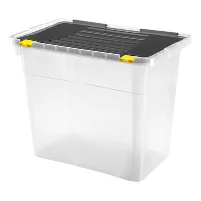 heidrun BOX ÚLOŽNÝ S VÍKEM 72L, PLAST, 56X36,5X47,5 CM