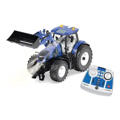 SIKU Control - Bluetooth, New Holland T7.315 s předním nakladačem a dálk. ovladačem