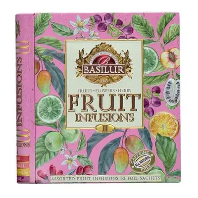 BASILUR Fruit Infusions Book Assort III plech 32x2