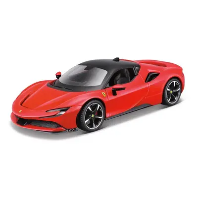 Maisto M. Ferrari Assembly line, SF90 Stradale, RED, window box, 1:24