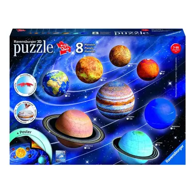 Ravensburger Planetární soustava; 960 dílků 3D