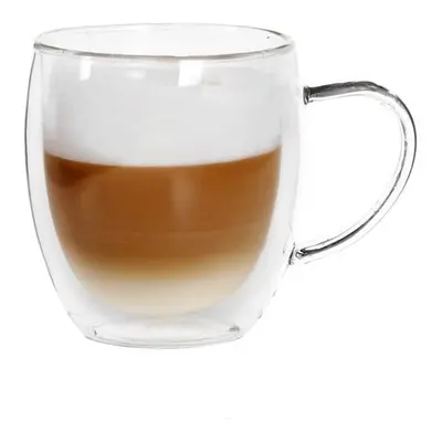 TORO SKLENICE S UCHEM 400ML LATTE MACCHIATO, DVOJITÉ BOROSILIKÁTOVÉ SKLO -003