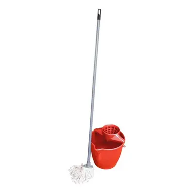 TORO Set provázkový mop a kbelík se ždímadlem, objem 10 l, 27 x 26 cm