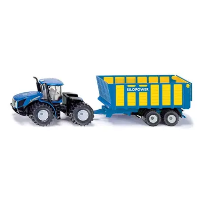 SIKU Farmer - Traktor New Holland s přívěsem Joskin, 1:50