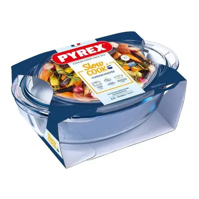 Pyrex PEKÁČ OVÁLNÝ S VÍKEM PYREX 4,1 L, SKLO