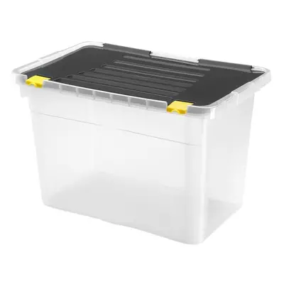 heidrun BOX ÚLOŽNÝ S VÍKEM 54L, PLAST, 58X36,5X37,5 CM