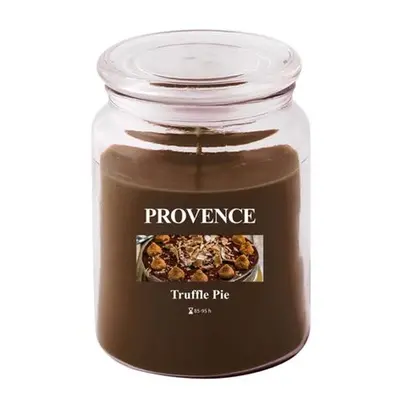 Provence SVÍČKA VE SKLE S VÍČKEM 510G, LANÝŽOVÝ KOLÁČ