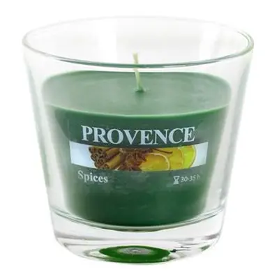 Provence SVÍČKA VE SKLE 140G, KOŘENÍ