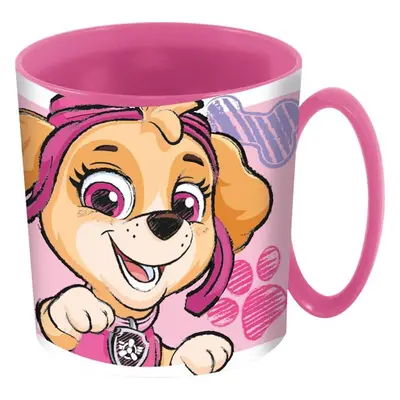 STOR HRNEK PLASTOVÝ PAW PATROL 390 ML, RŮŽOVÁ